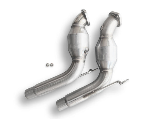 CVF Stainless Steel Catted Downpipes (2020-2023 3.0L Ford Explorer ST)