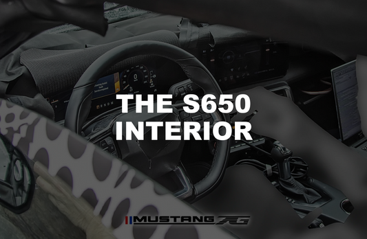 The First Look At The Interior Of The New Mustang S650!