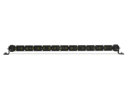 Barra de luz LED Raxiom de 20 pulgadas, superdelgada, de una sola fila, puntual/extendida, universal (se requiere alguna adaptación)