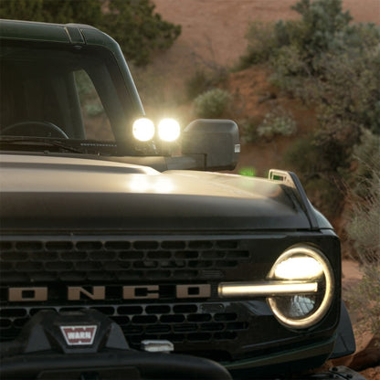 Luces todoterreno con espejo de doble montaje Ford Racing Bronco