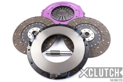 XClutch Ford 10.5in Twin Solid Organic Multi-Disc Service Pack