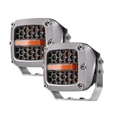 Raxiom Axial Series 4-In LED Work Lights Universal (Some Adaptation May Be Required)