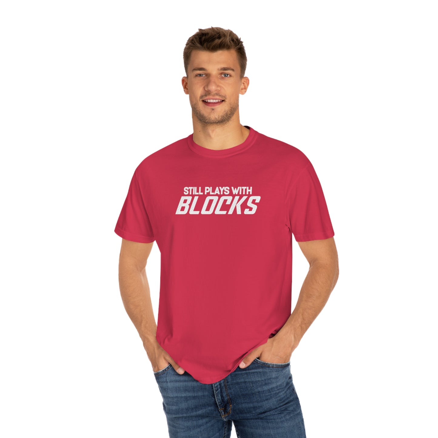 Camiseta Still Plays With Blocks