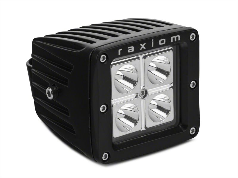Raxiom 3-In Square 4-LED Off Road Light Spot Beam Universal (Some Adaptation May Be Required)