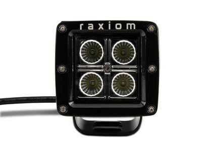 Raxiom 3-In Square LED Light Universal (Some Adaptation May Be Required)