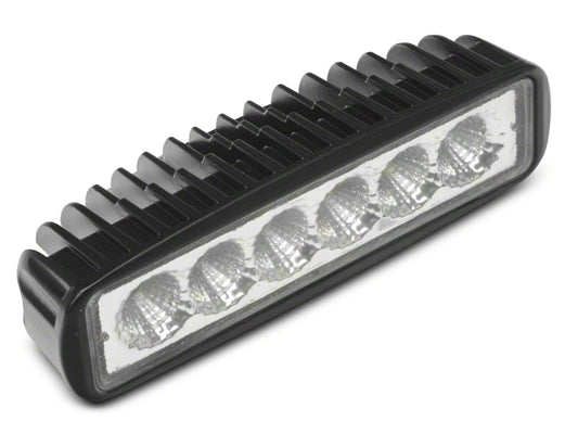 Raxiom 6-In Slim 6-LED Off-Road Light Flood Beam Universal (Some Adaptation May Be Required)