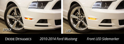 Diode Dynamics Mustang 2010 LED Sidemarkers Smoked Set