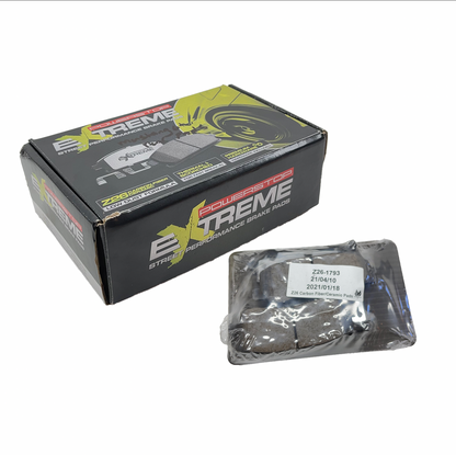 2015-2023 Mustang s550 Powerstop Z26 Extreme CarbonFiber/Ceramic REAR Brake Pads