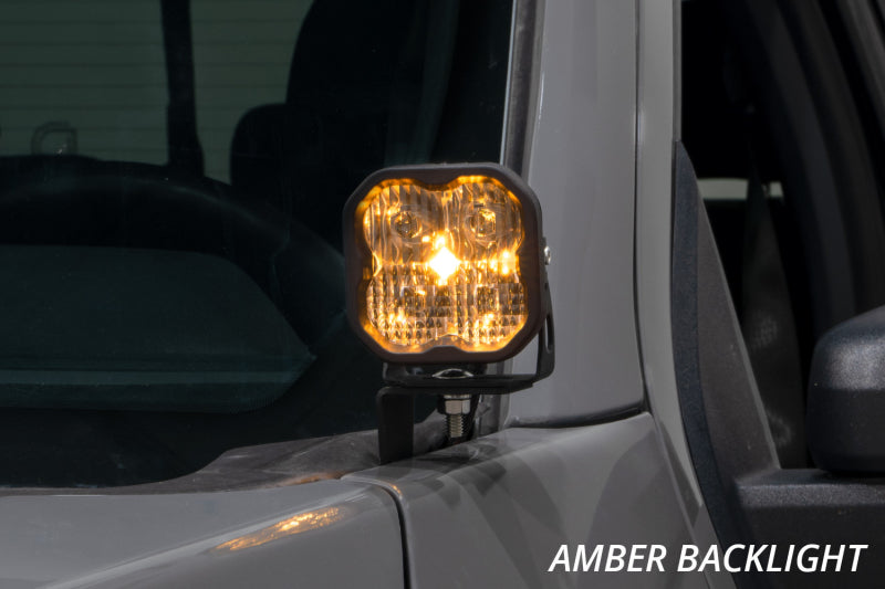 Diode Dynamics 21-22 Ford F-150 SS3 Stage Series Backlit Ditch Light Kit - Pro White Combo