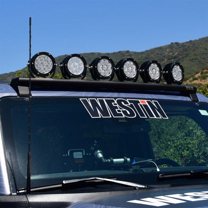 Westin 21-23 Ford Bronco (Excl. Bronco Sport) XTS Soporte de luz superior - Tex. Blk