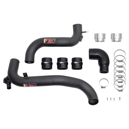 Injen 21-23 Ford Bronco L4-2.3L Turbo EcoBoost SES Intercooler Pipes Wrinkle Black