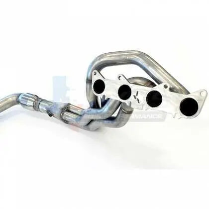 Texas Speed 2015-2023 Mustang GT 5.0L 1-7/8" Long Tube Headers & 3" Off-Road X-Pipe - 304 Stainless Steel