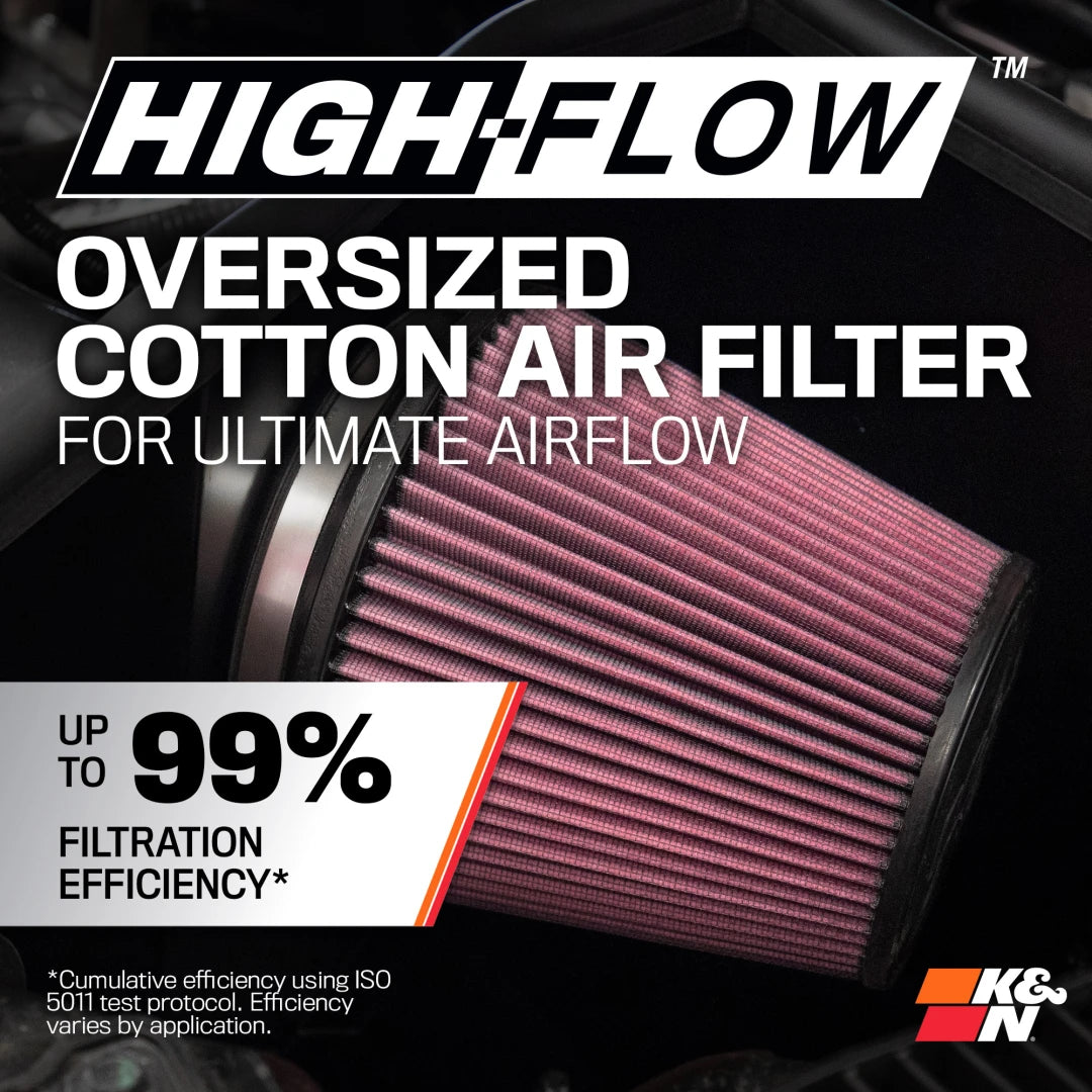 K&N 20-24 Ford Explorer 3.0L V6 / 20-24 Lincoln Aviator 3.0L V6 Performance Air Intake System