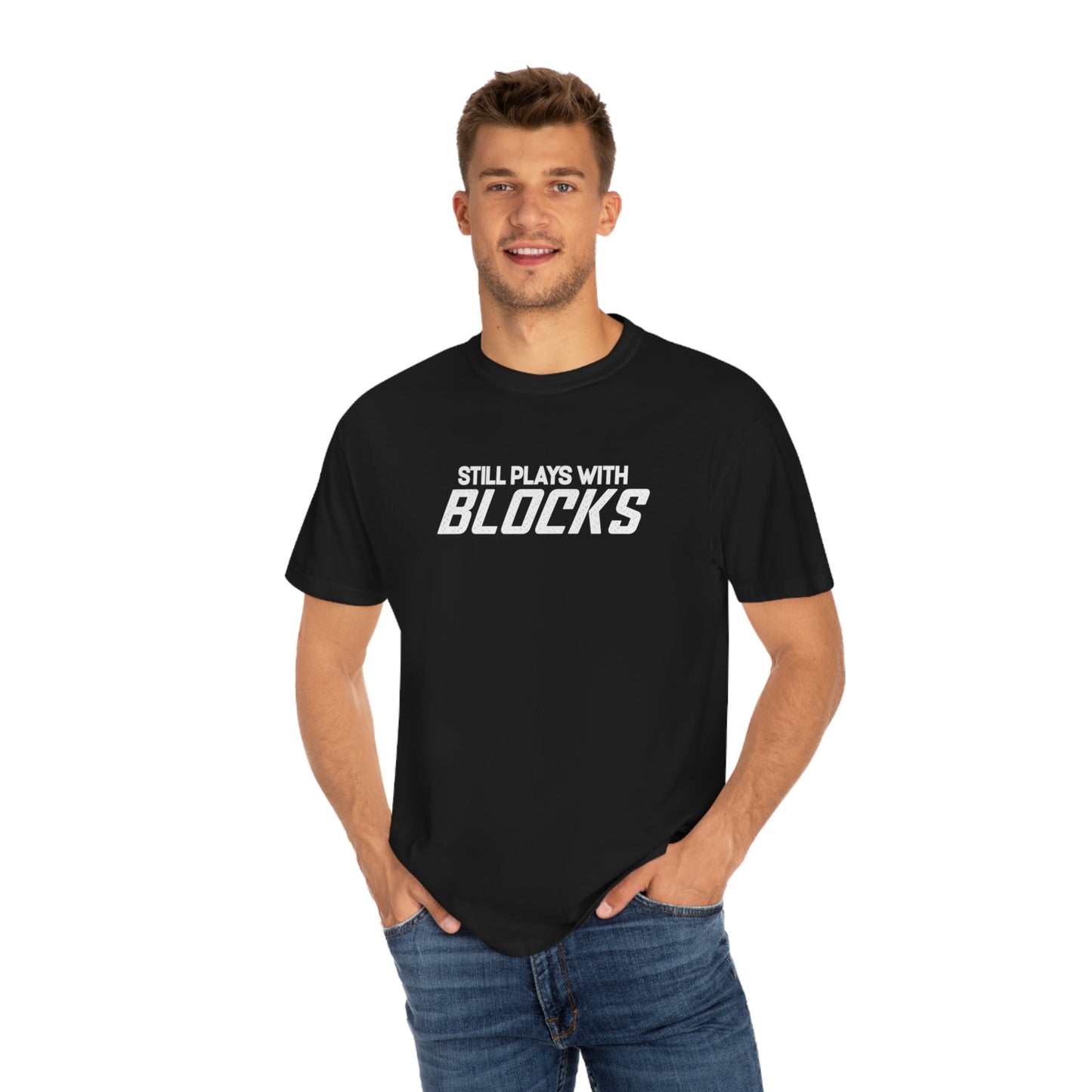 Camiseta Still Plays With Blocks