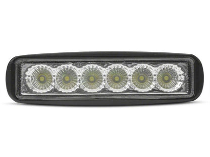 Raxiom 6-In Slim 6-LED Off-Road Light Flood Beam Universal (Some Adaptation May Be Required)