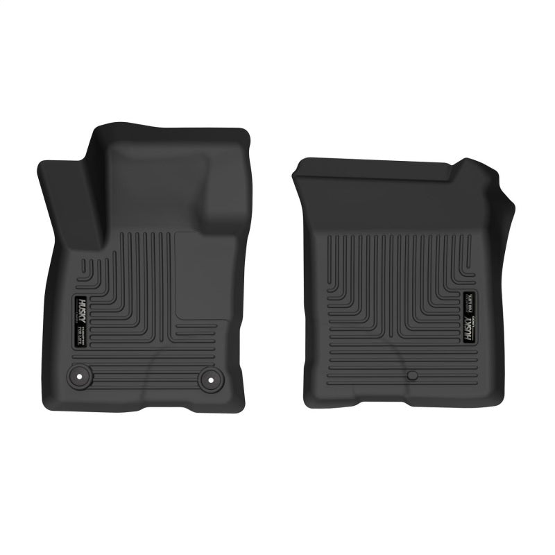 Husky Liners 21-22 Ford Bronco Sport X-act Contour Front & 2nd Seat Floor Liners (Black)