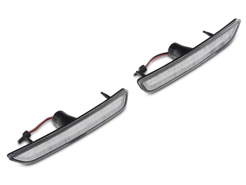 Raxiom10-14 Ford Mustang Axial Series LED Side and Quarter Marker Lights- Clear