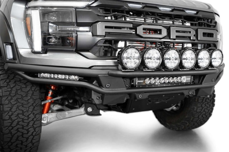 Addictive Desert Designs 2021-2024 Ford F-150 Raptor Race Series Front Bumper Light Hoop