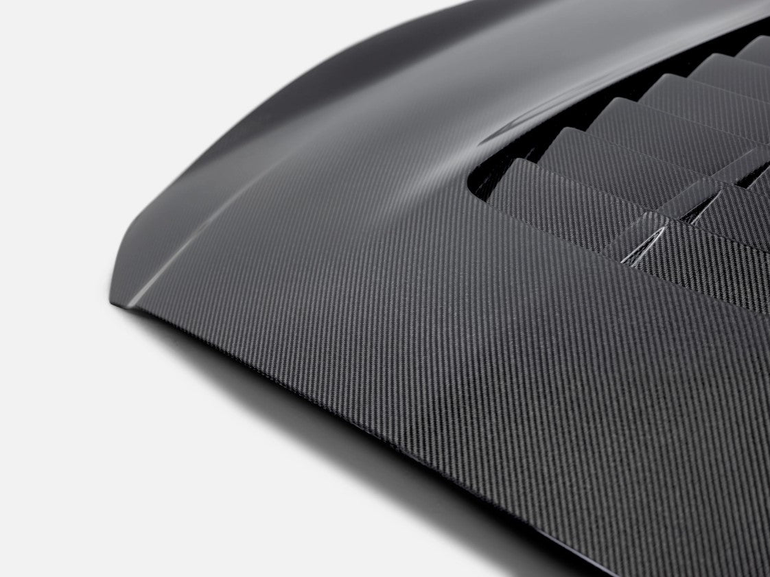 Anderson Composites 15-20 Ford Mustang Shelby GT350/GT350R Type GT5 Double Sided Carbon Fiber Hood