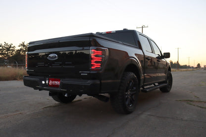 AlphaRex 21-22 Ford F150 LUXX LED Projector Tail Lights - Alpha-Black