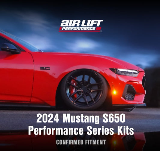 Air Lift Performance 2015-2024 Ford Mustang S550 & S650 Front Kit
