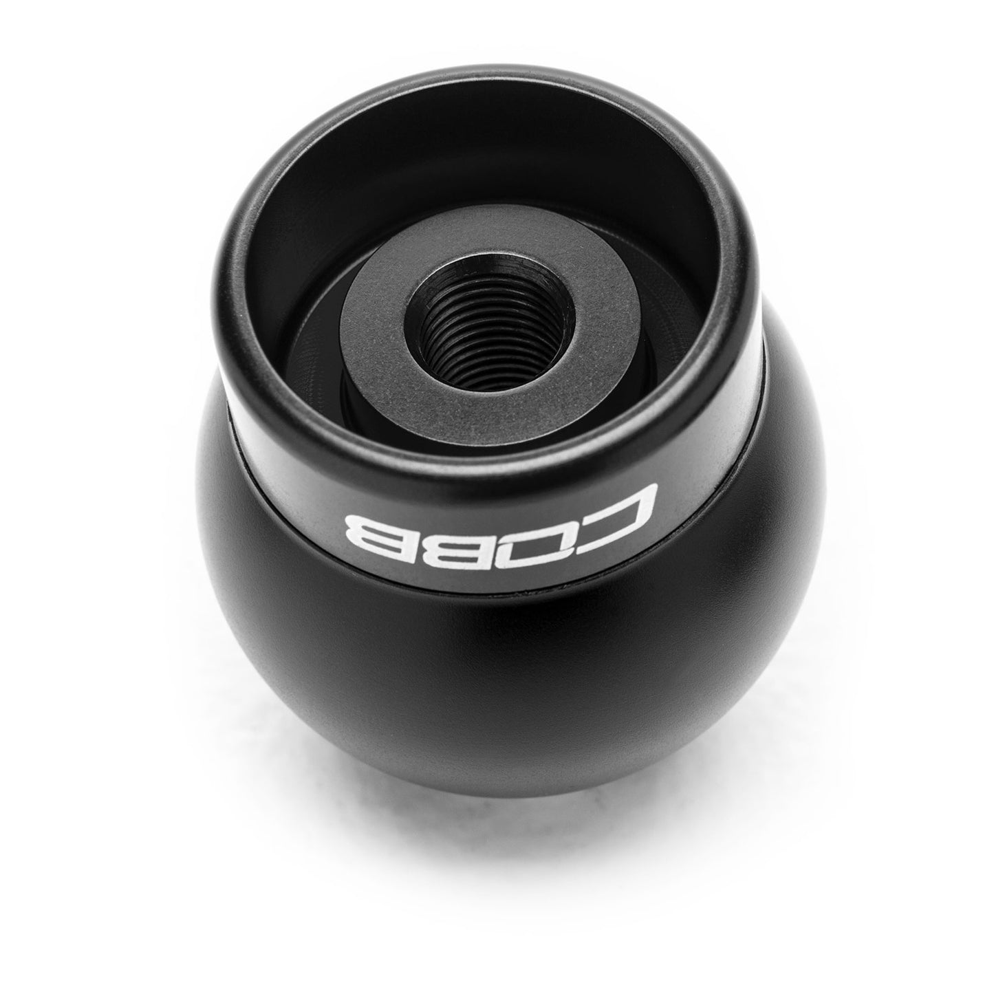 Cobb Ford Mustang Shift Knob Black with Black Base