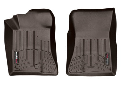 WeatherTech 2015+ Ford Mustang Front and Rear FloorLiner - Cocoa