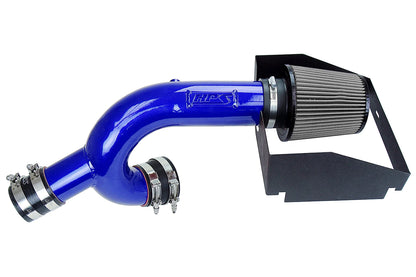 HPS Blue Cold Air Intake Kit with Heat Shield for 15-16 Ford F150 3.5L Ecoboost Turbo