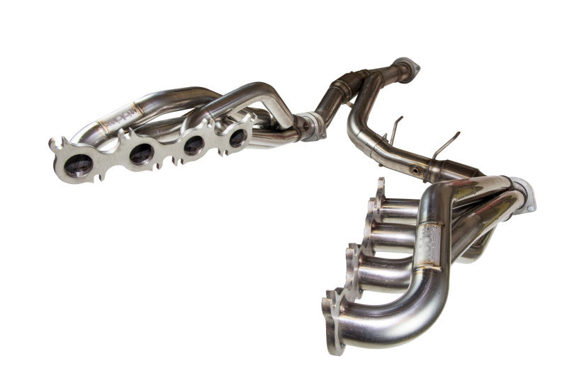 Kooks 21-23 Ford F150 Coyote V8 5.0L 1-3/4in SS Header w/ GREEN Catted Connection Pipe