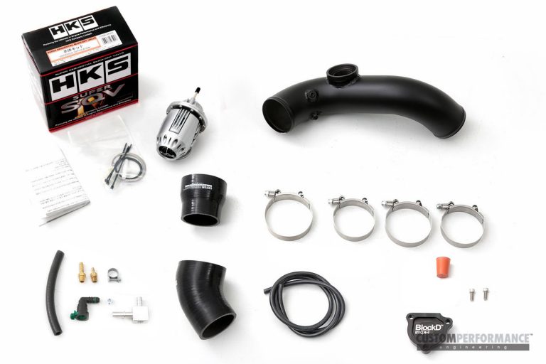 cp-e™ ADD Tial Sport Q 8 PSI BOV to Exhale Ford EcoBoost Mustang, Ford Focus ST & RS, Ford Explorer ST  - VTA Hard Pipe Kit - Black