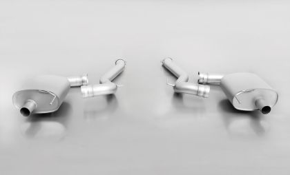 Remus 2015 Ford Mustang 2.3L Ecoboost Axle Back Exhaust w/Front Section/Chrome Tail Pipe Set
