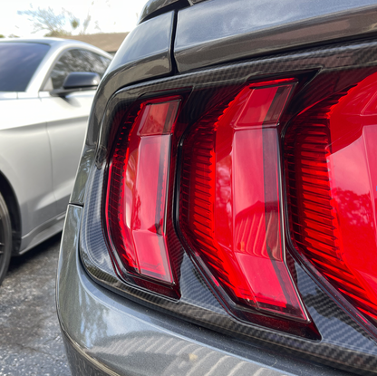 Carbon Fiber Hydro-dipped +2018 Taillight COVERS