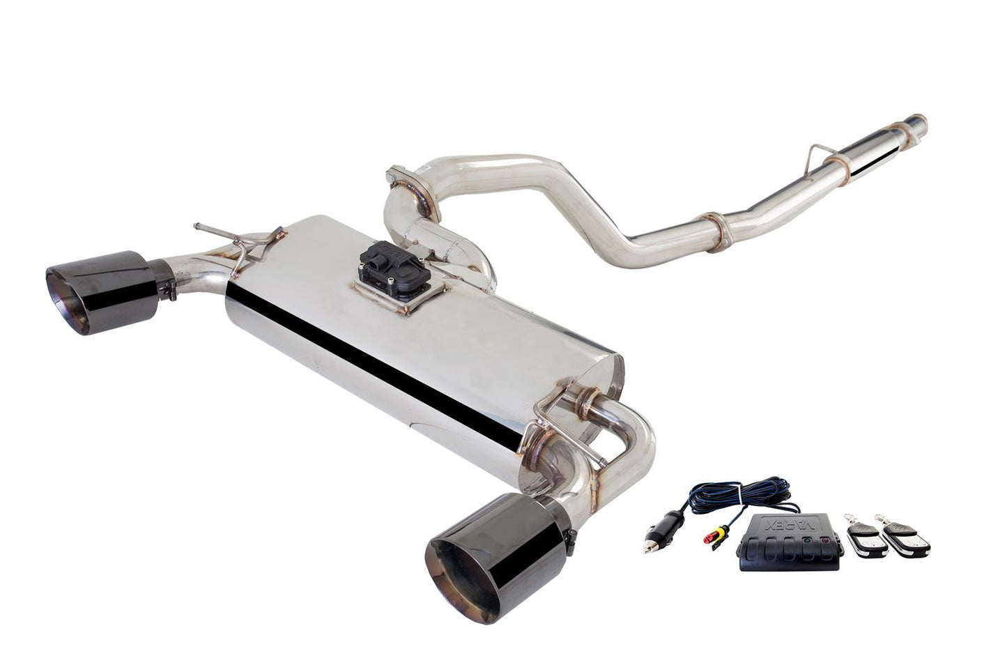 XForce Ford Focus RS AWD Turbo 2016- Stainless Steel 3" Cat Back System with Varex Rear Muffler