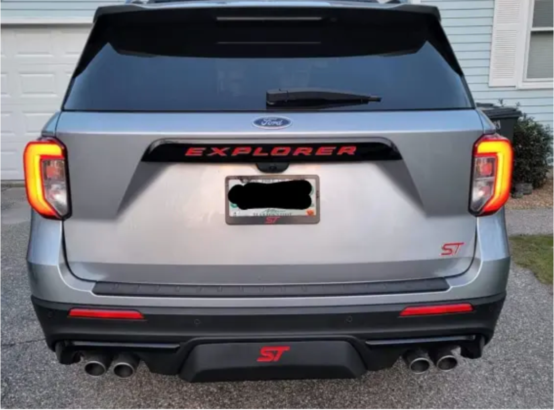 Zeus 3D Hitch Cover (2020-2023 Ford Explorer ST)