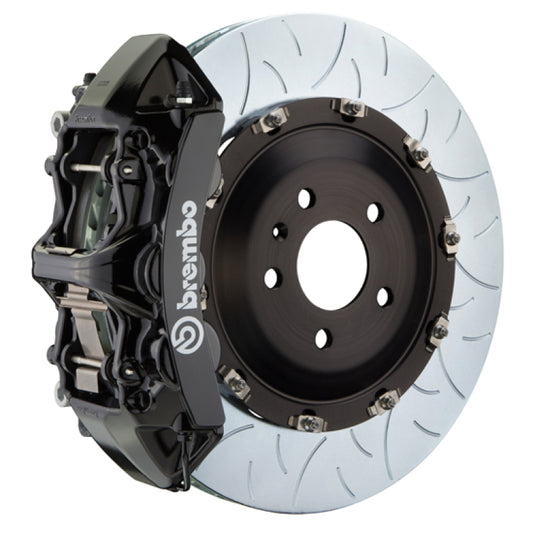 Brembo 15-23 Mustang GT (S550) Front GT BBK 6 Piston Cast 405x34 2pc Rotor Slotted Type-3-Black