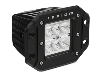 Raxiom 3-In Flush Mount 6-LED Off Road Light Flood Beam Universal (Some Adaptation May Be Required)