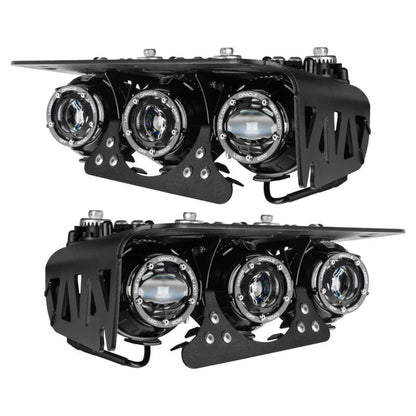 Oracle Lighting 21-24 Ford Bronco Off Road Laser and LED Fog Light Kit for Steel Bumper