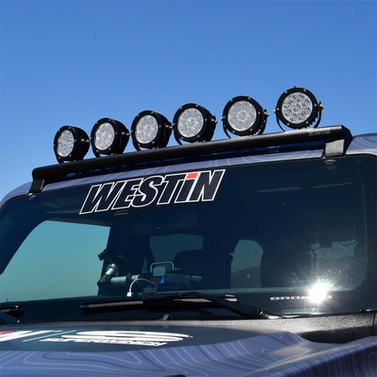 Westin 21-23 Ford Bronco (Excl. Bronco Sport) XTS Soporte de luz superior - Tex. Blk