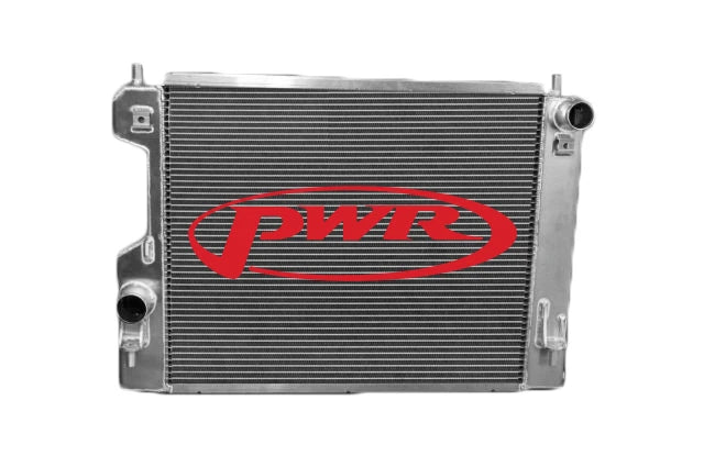 PWR Performance Radiator (Ford Mustang GT 2005-14 GT350 Boss 302 2011-14)- OEM Shroud