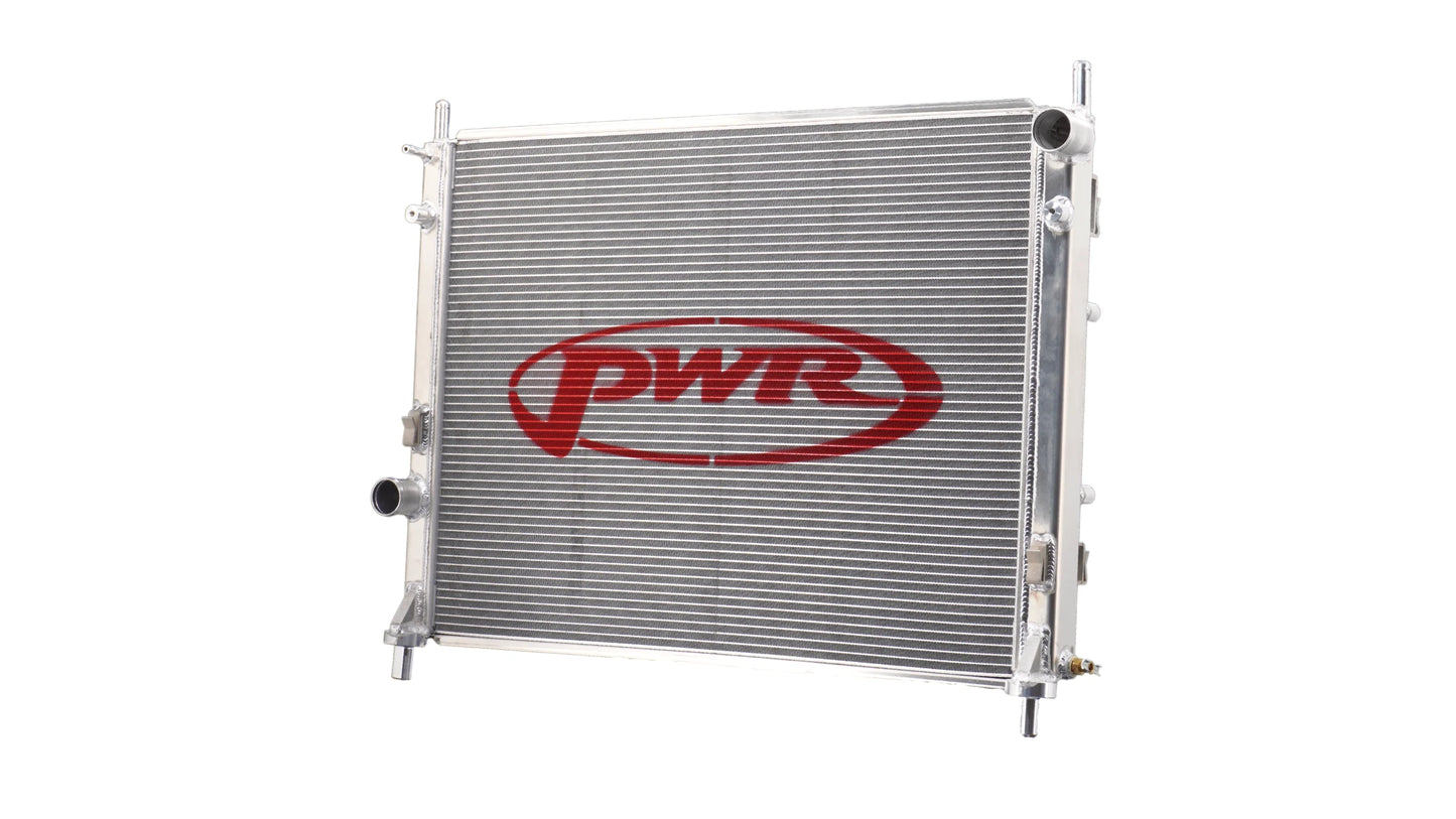 PWR Performance Radiator (Ford Mustang GT 2015-21 5.0L Coyote)- Single Pass