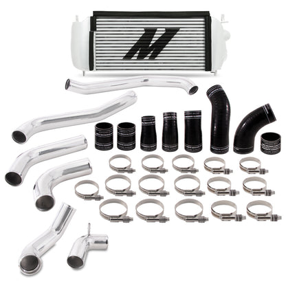 Mishimoto 2017+ Ford F150 3.5L EcoBoost Performance Intercooler Kit - Tubos pulidos enfriadores plateados