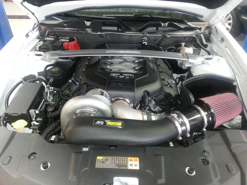 JLT 11-14 Ford Mustang GT (w/Vortech/Paxton Supercharger) Air Box Blow Through - Tune Req