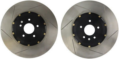 StopTech 15-18 Ford Mustang GT (w/ Brembo Calipers) AeroRotor 2pc Drilled Front Rotor (Pair)