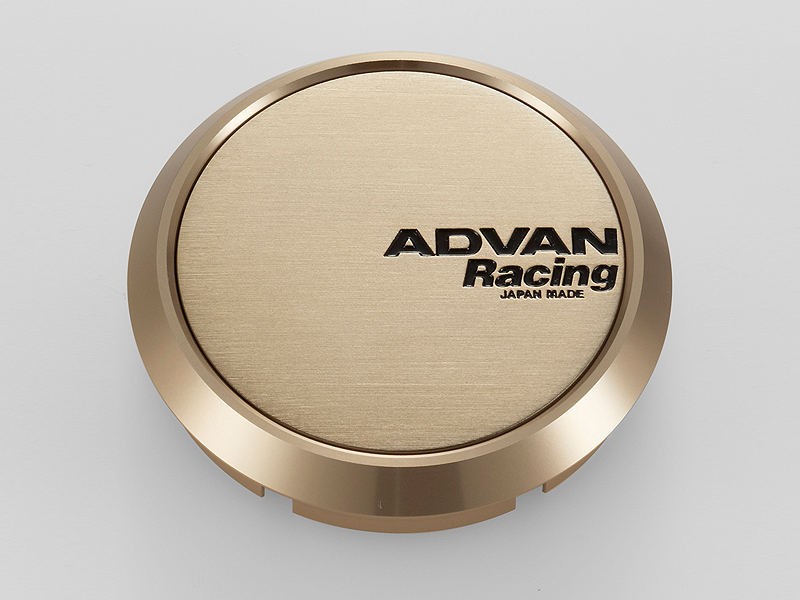 Tapa central plana Advan de 63 mm - Alumita bronce