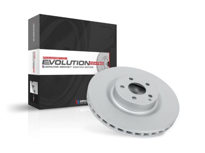 Power Stop 07-14 Ford Mustang Rotor con revestimiento Geomet Front Evolution