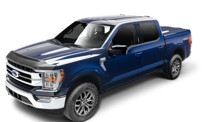 AVS 2021 Ford F-150 (Excl. Tremor/Raptor) Protector de capó texturizado de perfil bajo Aeroskin II - Negro