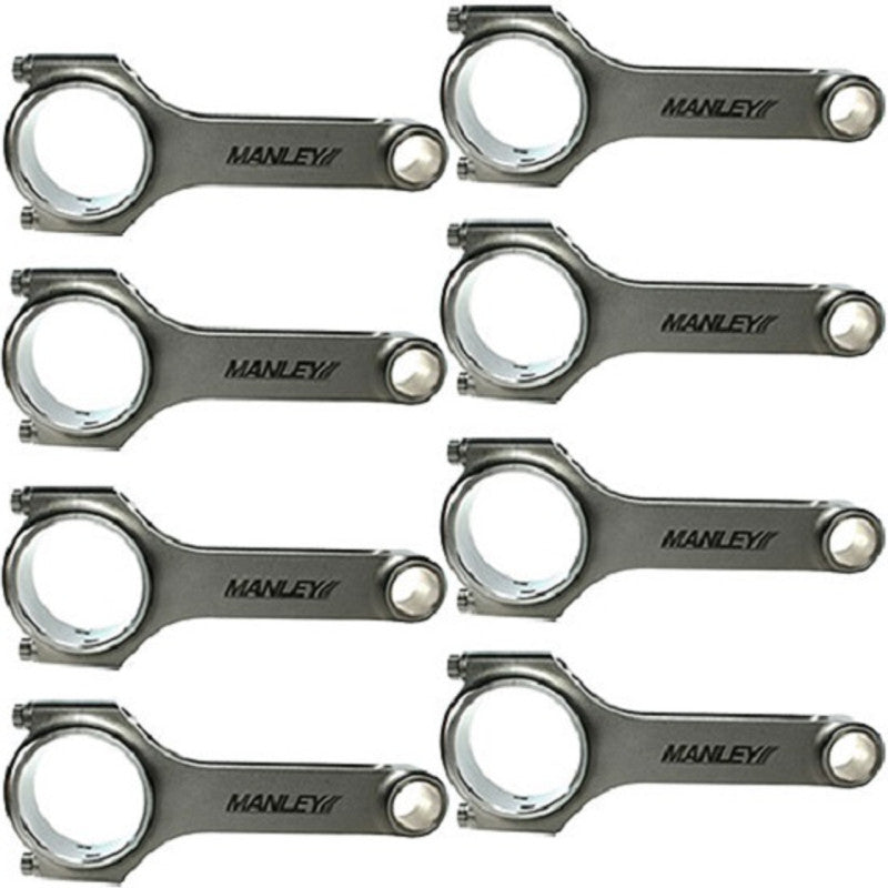 Manley Ford 4.6L / 5.0L H Tuff Series Connecting Rod Set w/ ARP 2000 Bolts