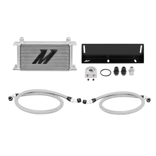 Mishimoto 79-93 Ford Mustang 5.0L Kit de enfriador de aceite - Plata