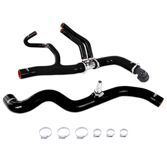 Mishimoto 17-19 Ford Raptor 3.5L EcoBoost Kit de manguera de refrigerante de silicona negra