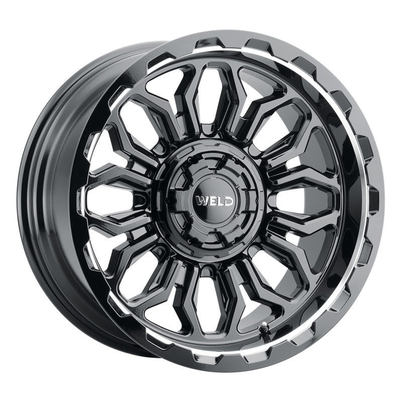 Weld Off-Road W139 20X9 Flare 6X135 6X139.7 ET00 BS5.00 Negro brillante MIL 106.1